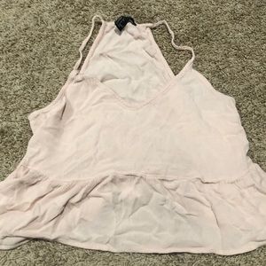 Pink crop top from Forever 21